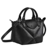 longchamp - sac porté main xs  le pliage cuir