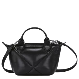 longchamp - sac porté main xs  le pliage cuir