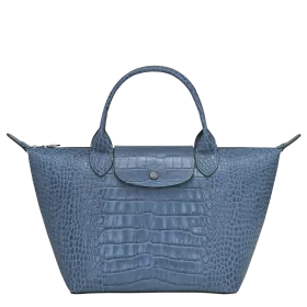 longchamp - sac porté main s  le pliage cuir