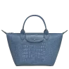 longchamp - sac porté main s  le pliage cuir