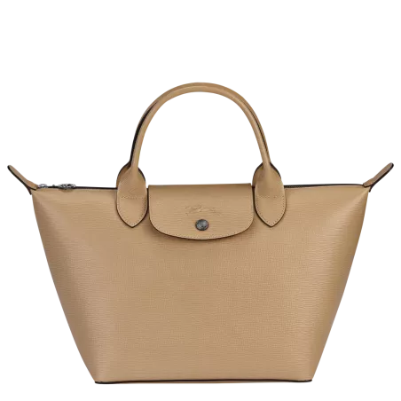 longchamp - sac porté main s  le pliage cuir