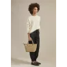 longchamp - sac porté main s  le pliage cuir