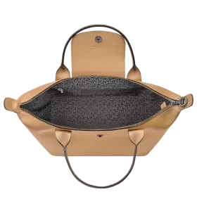 longchamp - sac porté main s  le pliage cuir