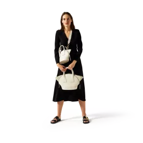 lancel - sac porté main m macaron de lancel