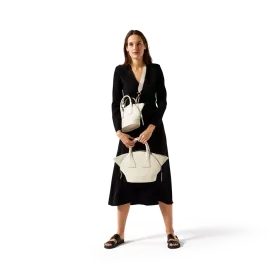 lancel - sac porté main s macaron de lancel