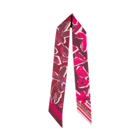 lancel - bandeau motif fleurs arty