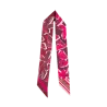 lancel - bandeau motif fleurs arty