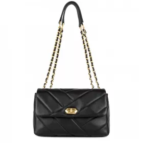lancaster - sac trotteur croisé matelassé