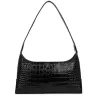 Sac baguette Exotic Lézard & Croco Fr de Lancaster