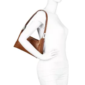 Sac baguette Exotic Lézard & Croco Fr de Lancaster