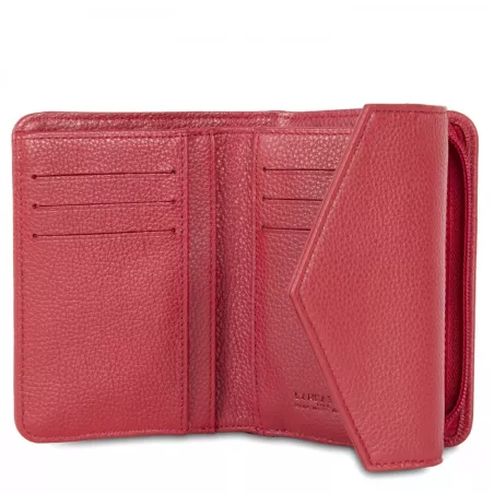 Portefeuille Dos À Dos Foulonné Pm Lancaster