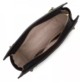 lancaster - sac cabas croisé matelassé