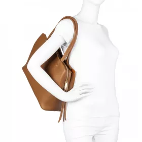 Grand sac cabas épaule Foulonne Double de Lancaster