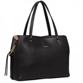 Grand sac cabas épaule Foulonne Double de Lancaster