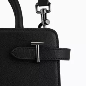 Le Tanneur - petit sac à main emilie en cuir grainé