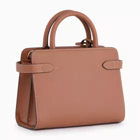 Le Tanneur - petit sac à main emilie en cuir grainé