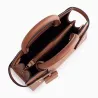 Le Tanneur - petit sac à main emilie en cuir grainé