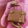 Le Tanneur - petit sac à main emilie en cuir grainé