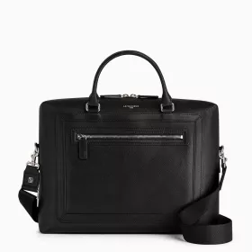 le tanneur - porte documents 14"" max en cuir grainé