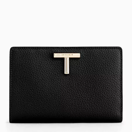 Le Tanneur - portefeuille moyen modèle gisèle en cuir grainé