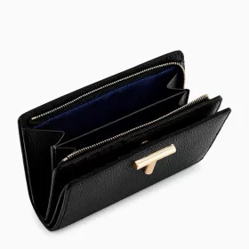 Le Tanneur - portefeuille moyen modèle gisèle en cuir grainé