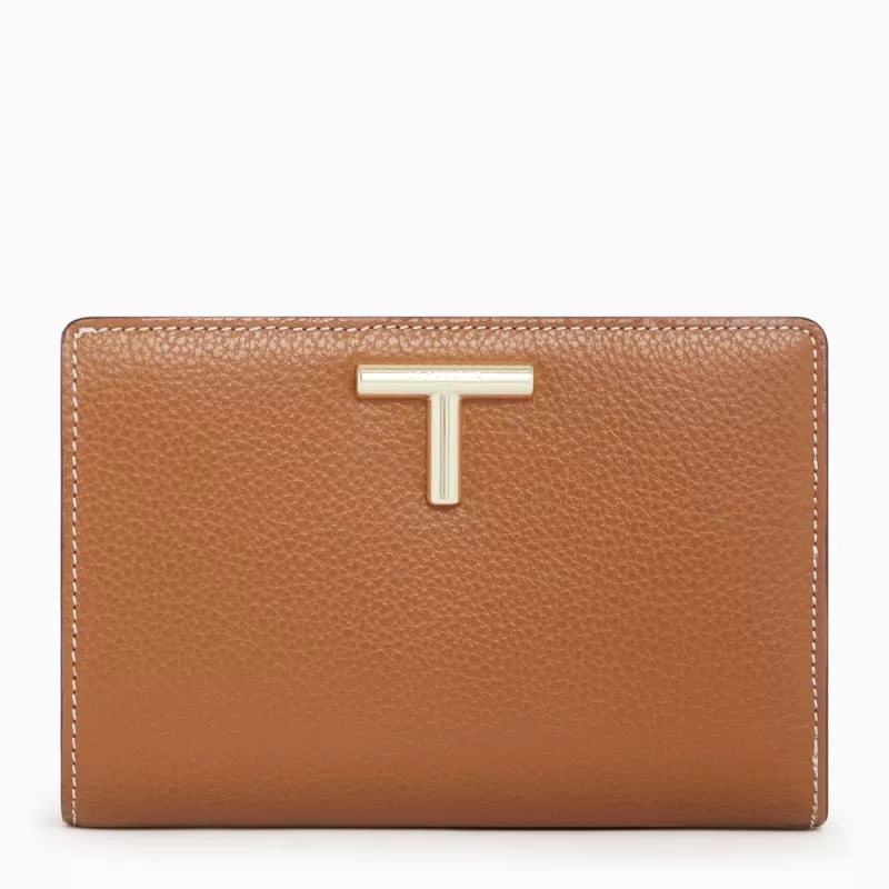 Le Tanneur - portefeuille moyen modèle gisèle en cuir grainé Le Tanneur - portefeuille moyen modèle gisèle en cuir grainé