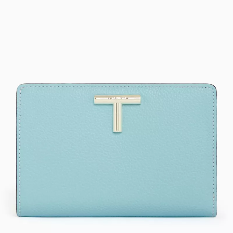Le Tanneur - portefeuille moyen modèle gisèle en cuir grainé Le Tanneur - portefeuille moyen modèle gisèle en cuir grainé