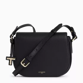 Sac Bandoulière Moyen Modèle Gisèle En Cuir Grainé De Le Tanneur