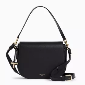 Sac Bandoulière Moyen Modèle Gisèle En Cuir Grainé De Le Tanneur