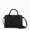 Le Tanneur - sac à main moyen modèle emilie en cuir grainé