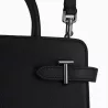 Le Tanneur - sac à main moyen modèle emilie en cuir grainé