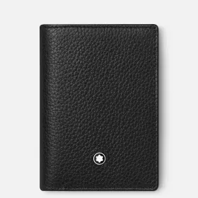 montblanc - portefeuille compact 3cc meisterstück soft grain
