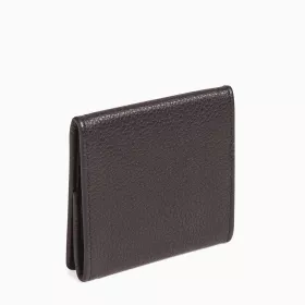 Porte Monnaie Boîte Charles En Cuir Grainé De Le Tanneur