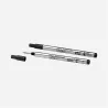 montblanc - 2 recharges pour rollerball legrand broad mystery black