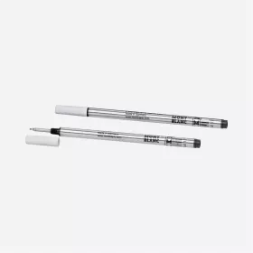 montblanc - 2 recharges de feutre fin medium mystery black