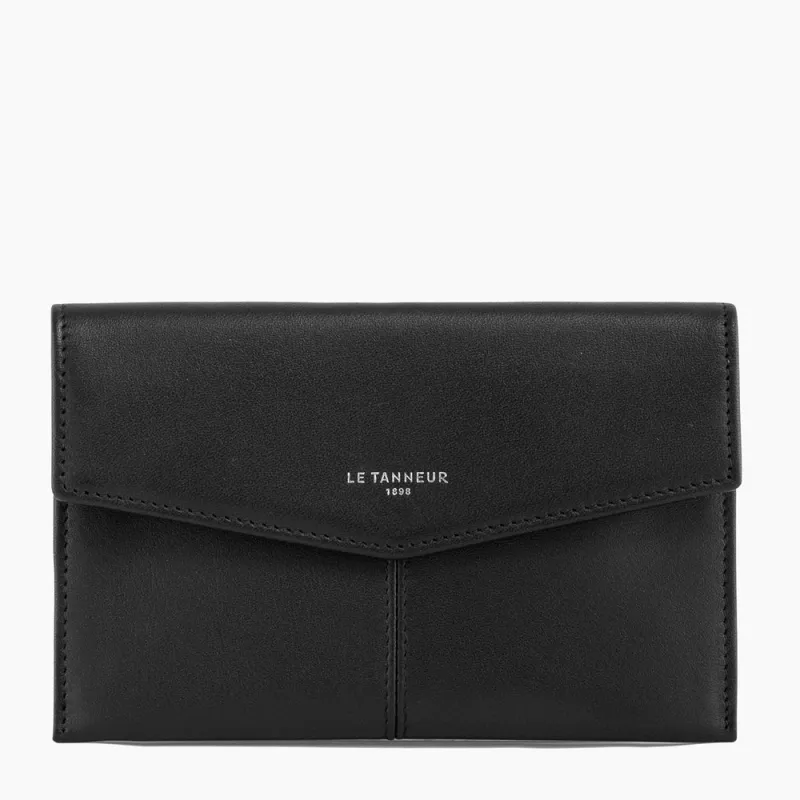 Pochette Enveloppe Moyen Modèle Charlotte En Cuir Lisse Le Tanneur Pochette Enveloppe Moyen Modèle Charlotte En Cuir Lisse Le Tanneur