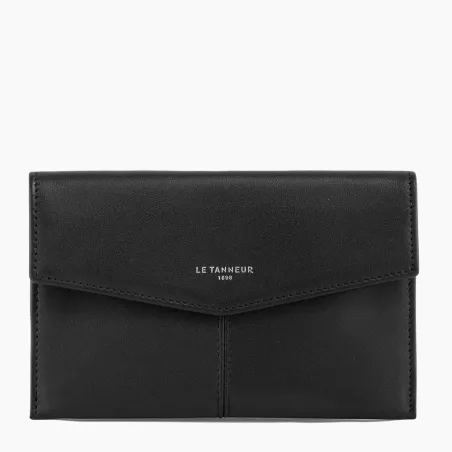 Pochette Enveloppe Moyen Modèle Charlotte En Cuir Lisse Le Tanneur