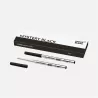 montblanc - 2 recharges pour stylo bille (f) mystery black