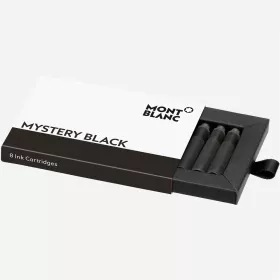 montblanc - cartouches d'encre, mystery black