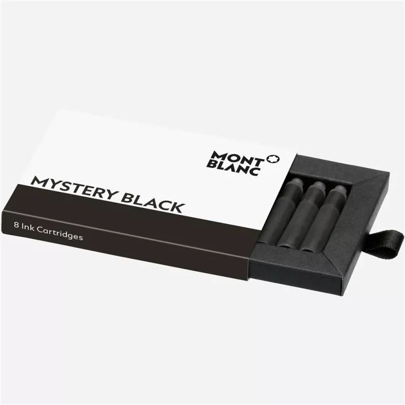 montblanc - cartouches d'encre, mystery black