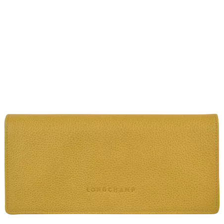 longchamp - portefeuille long à rabat le foulonné