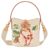 longchamp - sac seau s  roseau essential fleurs