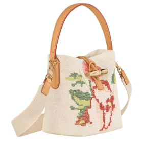 longchamp - sac seau s  roseau essential fleurs