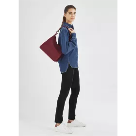 longchamp - sac porté épaule  le foulonné