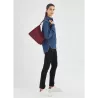 longchamp - sac porté épaule  le foulonné