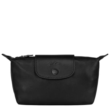 longchamp - trousse cosmétiques  le pliage cuir