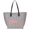 longchamp - sac shopping l  roseau essential rayé