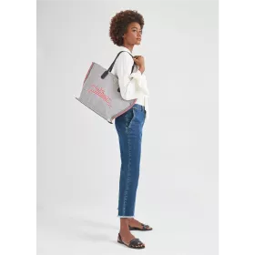 longchamp - sac shopping l  roseau essential rayé