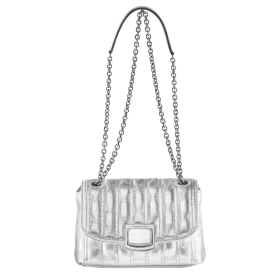 longchamp - sac porté travers s  brioche métal