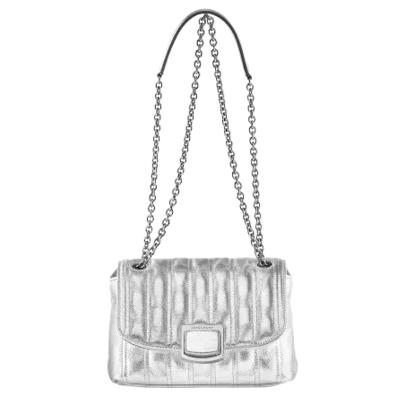 longchamp - sac porté travers s  brioche métal